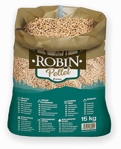 worek pelletu opałowego Robin do kupienia w Radziejowie lub sklepie internetowym